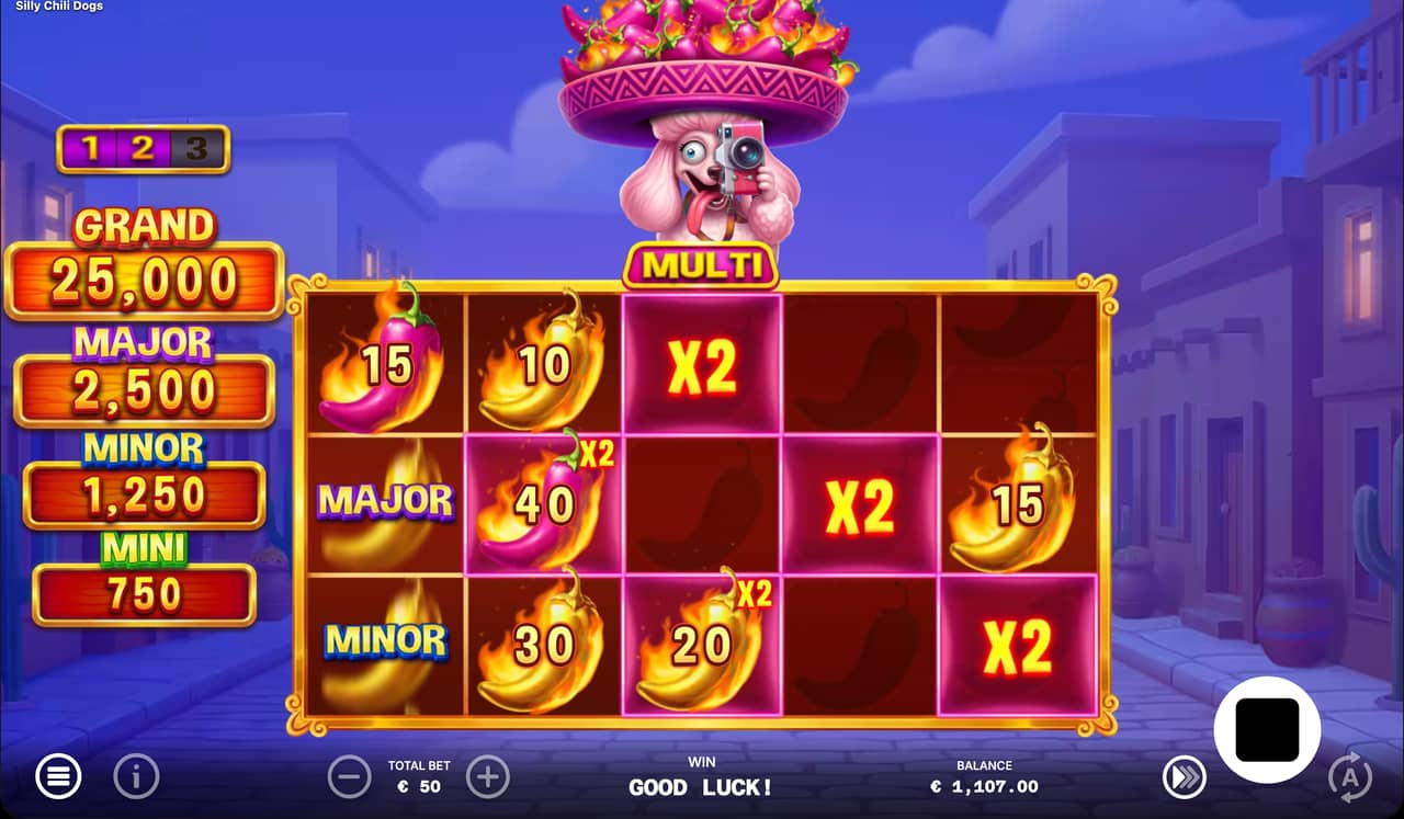Silly Chili Dogs Photographer modifier applying multipliers in Hold & Win Silly Chili Dogs Photographer modifier applying multipliers in Hold & Win